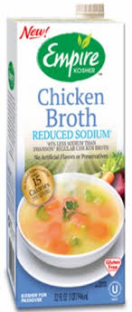 · swanson's chicken broth 99% fat free · swanson's natural goodness chicken broth 100% . Empire Kosher Broth Chicken Reduced Sodium 32 Oz Mariano S