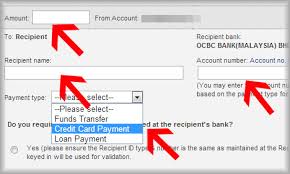 Make a maybank credit card payment online. Tutorial Ocbc Credit Card Payment Via Maybank2u Online