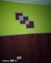 This color was named with the keyword lemon green by the users. Wall Painting By Kayda Ventures Emulsion Paint Colours Lemon Green Laterite Buildit