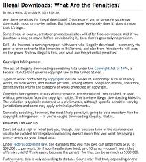 When Considering Illegally Downloading A File Something That Is Crucial To Remember Are The Penalties That Come Along With The Illegal Download Ethical Issues