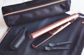 Black And Rose Gold Hair Straightener Ghd Straighteners Rose Gold Limited Edition Giveaway Ghd Hair Straightener Hair Straightener Ghd Hair