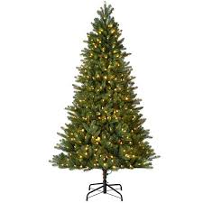Holiday Living 7 5 Ft Pre Lit Dover Artificial Christmas Tree With 600 845 Sar Liked Led Color Changing Lights Artificial Christmas Tree Christmas Tree