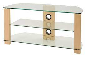 Clear Glass Tv Stand