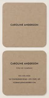 Make your business cards irresistible to touch when you print with matte finish. Rustic Kraft Paper Professional Square Square Business Card Zazzle Com Square Business Card Business Cards Professional Business Cards