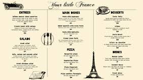 Customize your restaurant menu with features, like text combinations, photo effects, stickers, backgrounds, and so much more. Online Menu Maker Quick And Free Postermywall