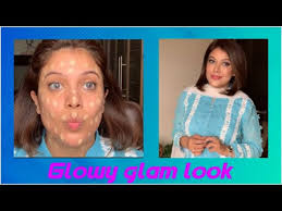 Glowy glam look |wedding guest look