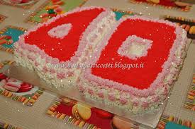 I Barba Pasticcetti Torta 40 Anni Con Crema Rocher E Crema Al Limone