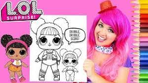 Lol surprise doll troublemaker coloring page from l.o.l. Facebook