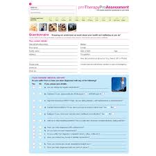 Physiotherapy Clinical Assessment Form Collection Download Option