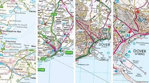 Old 1986 os ordnance survey 1:250 000 routemaster map 7 wales & west midlands. Os Ordnance Survey Outdooractive Com
