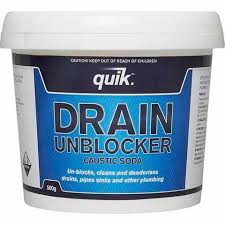 quik caustic soda drain unblocker 2kg