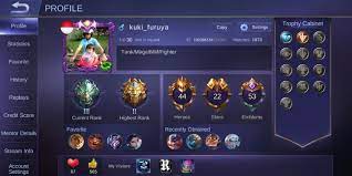 Bang bang from the search results. Author S Mlbb Account Showing In Game Statistics And Profile Page Download Scientific Diagram