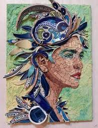 Horse Portrait, Framed Jewelry One of a Kind Art, Home Decor, Unique Gift,  Farm Animals