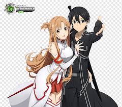 See more ideas about anime couples, cute anime couples, anime couples drawings. Kirito Asuna Sword Art Online Anime Asuna Love Fictional Character Cartoon Png Pngwing