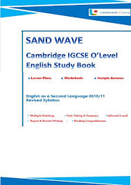 Discover learning games, guided lessons, and other interactive activities for children. Sand Wave Cambridge Igcse O Level English Practice Pack Ebook K Gireesh Kumar Binu Bilji Amazon In Kindle Store
