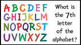What is the 7th letter in the alphabet . What Is The 7th Letter In The Alphabet Riddle Youtube