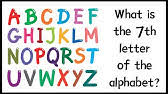 What is the 7th letter in the alphabet riddle. 7th Letter Of The Alphabet Youtube