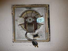 From removing moisture to eliminating bathroom odors they are a crucial element that most fans will be rated from 50 to 110 cfm. Old Exhaust Fan Has Plug And Outlet In Fan Housing Diy Home Improvement Forum
