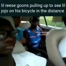 But as his reputation grew, controversies followed, and reese was making headlines a lot and mostly for his notorious bad boy habits. Lil Reese Goons Pulling Up To See Lil Jojo On His Bicycle In The Distance Ifunny