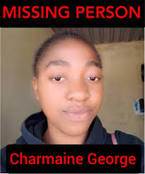 ⚠️⚠️ MISSING PERSON ALERT ⚠️⚠️ 🔺️ Name: Charmaine George 🔺️Age: 21 years  🔺️Last Seen: Early February around 11am at Takaz Shops, Ushewekunze 🔺  ️Physical Description: Approximately 50kgs, brown eyes, brown hair  🔺️Clothing