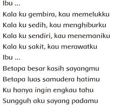 Puisi tentang ibu kartini untuk anak sd kt puisi. Puisi Tentang Ibu Untuk Anak Sd Kelas 1 Siswapelajar Com