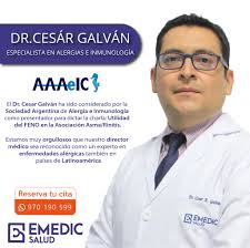 César Galván Inmunólogo y Alergólogo