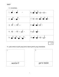 Dalam notasi musik, nada dilambangkan oleh not (walaupun kadang istilah nada dan not saling dipertukarkan penggunaannya). Himpunan Rpt Dunia Muzik Tahun 6 Yang Bernilai Khas Untuk Para Ibubapa Lihat Cikgu Ayu