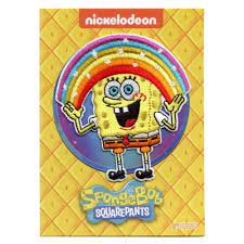 SpongeBob SquarePants Imagination Rainbow Patch Nickelodeon Cartoon TV  Embroidered Iron On - Walmart.com