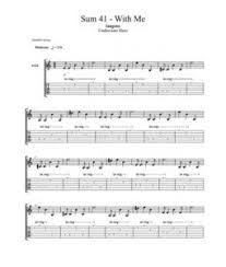 Piano With Me Sum 41 Ukulele Songs Sum Piano