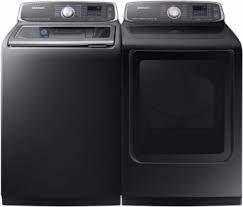 A young swedish boy built a washing machine to ease his mother's workload. Samsung Sawadrebs1 Side By Side Washer Dryer Set With Top Load Washer And Electric Dryer In Black Stainless Steel