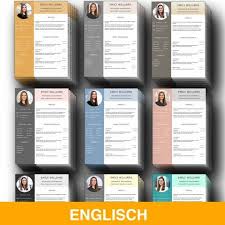 Perfect Application Template Set In English To Apply For Jobs In Germany Switzerland Austria And Europe With Moder In 2020 Cv Lebenslauf Lebenslauf Bewerbungsdesign