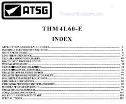 4l60 Transmission Rebuild Manual