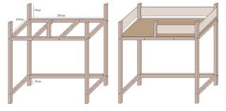 Hochbett Selber Bauen Mit Einer Idee Zum Selbermachen Hochbett Selber Bauen Loft Betten Hochbett Bauen