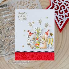 New designs pop up handmade happy new year 3d christmas cards. Newton S Nook Designs Happy New Year Card By Tatiana Trafimovich