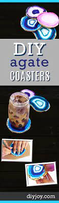 Diy Faux Agate Coasters Diy Gifts Cheap Diy Christmas Gifts Cheap Easy Crafts For Teens