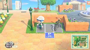 In Case Anybody Wants To Make A Bicycle Parking I Made A Little Sign Ma 6666 7713 5652 Acqr Animal Crossing Animal Crossing 3ds Animal Crossing Villagers