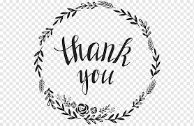 Thank you black and white png. Thank You Text Overlay Singapore Wedding Invitation Carousell Youtube Wreath Thankyou Love White Text Png Pngwing