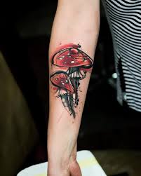 It is not unusual to see mushroom tattoos that mesh the mushroom with other symbols. Mushrooms Tattoo Explore Tumblr Posts And Blogs Tumgir