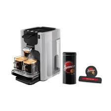Philips Hd7866 11 Senseo Quadrante Machine A Cafe A Dosettes Boite De Rangement Dosettes Pince Fraicheur Gris Clair Boite De Rangement Machine A Cafe Philips