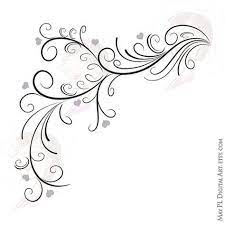 Swirl Border Png Vector Clipart Easily Insert These Digital Etsy In 2021 Clip Art Vintage Free Clip Art Clip Art Borders