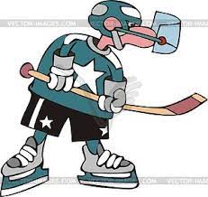 Eishockeyspieler clipart cartoon free eishockey illustration by vector tradition 84kb 765x604: Eishockey Cartoon Vektorabbildung