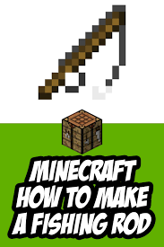Combine the items in the crafting table in the manner shown above to make a fishing rod in minecraft. How To Make A Fishing Rod In Minecraft Minecraft Rod Fish