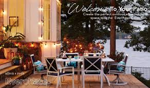 Allen Roth Everchase Set Of 4 White Stackable Metal Stationary Dining Chair S With Solid Blue Sunbrella Sling Seat Lowes Com Outdoor Dining Table Outdoor Dining Spaces Rectangle Dining Table