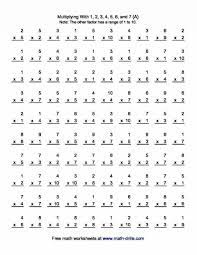 Fourth grade is when students start to become familiar with the metric system, as well as how to add and subtract fractions and the difference between the area and perimeter of geometric shapes. Multiplication Printable Grade 3 Math Worksheets Pdf