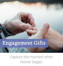 This way, he'll have a private gift from you to cherish throughout the day to remind him of your shared bond and your road to marriage. Personalized Engagement Gifts Personal Creations