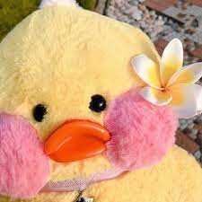Kawaii Lalafanfan Cafe Yellow Duck Plush Toy Birthday Gift For Girl In 2021 Cute Stuffed Animals Cute Ducklings Cute Wallpapers