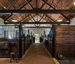A beautiful 36' x 36' (extendable) gable style pole barn. Horse Stable Houzz