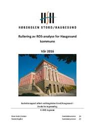 Haugesunds kommun haugesunds kommun (haugesund kommune) en kommun i rogaland, norge, vars centralort är staden haugesund. Hvl Open Rullering Av Ros Analyse For Haugesund Kommune