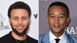 Stephen Curry, John Legend Team