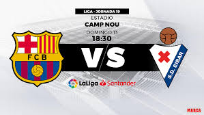 Lionel messi (barcelona) left footed shot from the centre of the box to the bottom right corner. Barcelona Vs Eibar Leo Messi And Co To The Rescue Marca In English